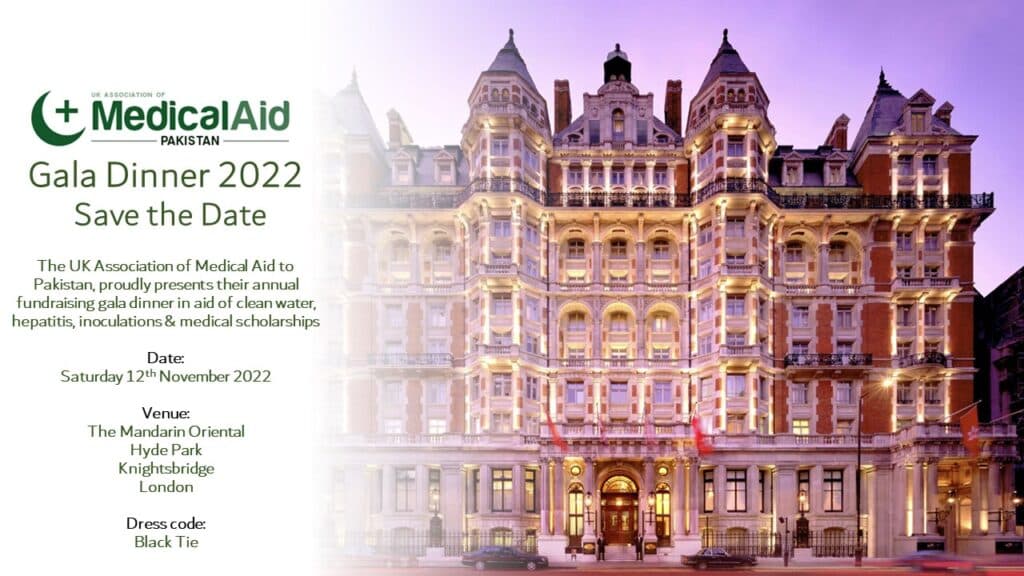 Fundraising Gala Dinner 2022 – save the date